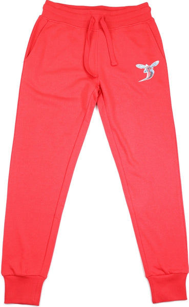 Big Boy Delaware State Hornets S4 Womens Sweatpants [Red]