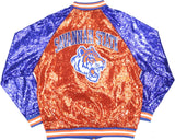 Big Boy Savannah State Tigers S4 Womens Sequins Jacket [Orange]