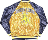 Big Boy Johnson C. Smith Golden Bulls S4 Womens Sequins Jacket [Gold]