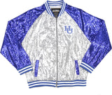 Big Boy Hampton Pirates S4 Womens Sequins Jacket [Grey]
