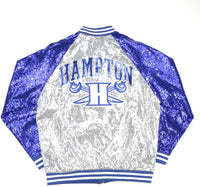 Big Boy Hampton Pirates S4 Womens Sequins Jacket [Grey]