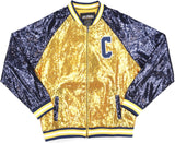 Big Boy Coppin State Eagles S4 Womens Sequins Jacket [Gold]