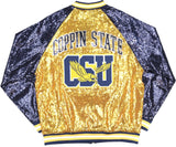 Big Boy Coppin State Eagles S4 Womens Sequins Jacket [Gold]