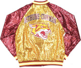 Big Boy Bethune-Cookman Wildcats S4 Womens Sequins Jacket [Gold]