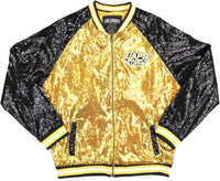 Big Boy Arkansas At Pine Bluff Golden Lions S4 Womens Sequins Jacket [Gold]