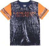 Big Boy Langston Lions S6 Womens Sequins Tee [Navy Blue]