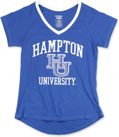 Big Boy Hampton Pirates S3 Womens V-Neck Tee [Royal Blue]