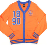 Big Boy Savannah State Tigers S5 Mens Cardigan [Orange]