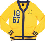 Big Boy Johnson C. Smith Golden Bulls S5 Mens Cardigan [Gold]