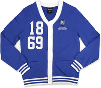 Big Boy Dillard Bleu Devils S5 Mens Cardigan [Royal Blue]
