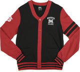 Big Boy Morehouse Maroon Tigers S4 Mens Cardigan [Black]