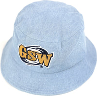 Big Boy Georgia Southwestern State Hurricanes S148 Bucket Hat [Denim Blue]