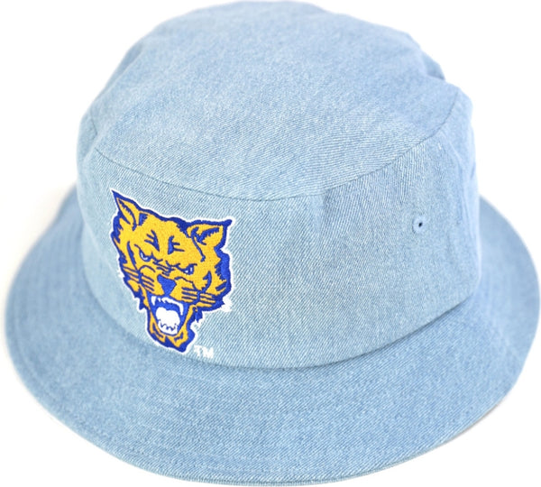 Big Boy Fort Valley State Wildcats S148 Bucket Hat [Denim Blue]