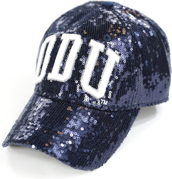 Big Boy Old Dominion Monarchs S144 Womens Sequins Cap [Navy Blue]