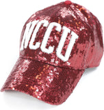 Big Boy North Carolina Central Eagles S144 Womens Sequins Cap [Maroon]