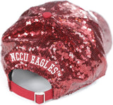 Big Boy North Carolina Central Eagles S144 Womens Sequins Cap [Maroon]