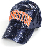 Big Boy Langston Lions S144 Womens Sequins Cap [Navy Blue]