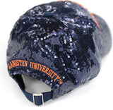 Big Boy Langston Lions S144 Womens Sequins Cap [Navy Blue]