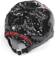 Big Boy Clark Atlanta Panthers S144 Womens Sequins Cap [Black]