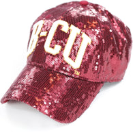 Big Boy Bethune-Cookman Wildcats S144 Womens Sequins Cap [Crimson Red]