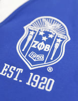 Big Boy Zeta Phi Beta Divine 9 S12 Sequins Cardigan [Royal Blue]