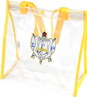 Big Boy Sigma Gamma Rho Divine 9 S141 Clear Tote Bag [Gold]