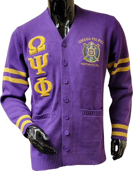 Omega psi phi cardigan hotsell