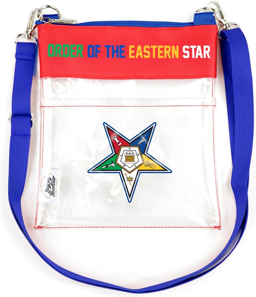 Big Boy Eastern Star Divine S141 Clear Cross Bag [Red]
