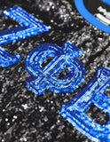 Big Boy Zeta Phi Beta Divine 9 S4 Sequins Tee [Black]
