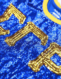Big Boy Sigma Gamma Rho Divine 9 S4 Sequins Tee [Royal Blue]