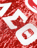 Big Boy Delta Sigma Theta Divine 9 S4 Sequins Tee [Red]