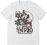 Big Boy Negro Leagues Baseball S26 Commemorative Graphic Mens Tee [Grey]