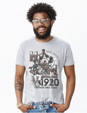 Big Boy Negro Leagues Baseball S26 Commemorative Graphic Mens Tee [Grey]