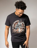 Big Boy Negro Leagues Baseball S26 Commemorative Graphic Mens Tee [Black]