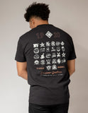 Big Boy Negro Leagues Baseball S26 Commemorative Graphic Mens Tee [Black]