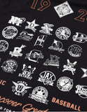 Big Boy Negro Leagues Baseball S26 Commemorative Graphic Mens Tee [Black]