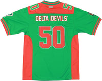 Big Boy Mississippi Valley State Delta Devils S15 Mens Football Jersey [Green]