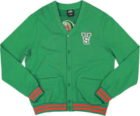 Big Boy Mississippi Valley State Delta Devils S6 Mens Cardigan [Green]