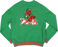 Big Boy Mississippi Valley State Delta Devils S6 Mens Cardigan [Green]