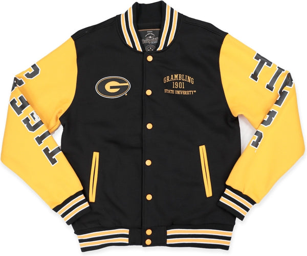 Big Boy Grambling State Tigers S1 Mens Fleece Jacket [Black]