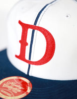 Big Boy Detroit Stars Heritage Collection S142 Mens Snapback Cap [White]