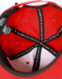 Big Boy Atlanta Black Crackers Heritage Collection S142 Mens Snapback Cap [Red]