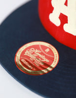 Big Boy Atlanta Black Crackers Heritage Collection S142 Mens Snapback Cap [Red]