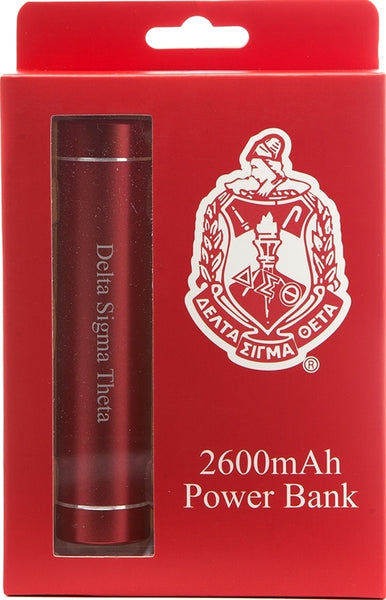 Delta Sigma Theta LED Power Bank [Red]