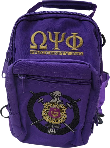 Buffalo Dallas Omega Psi Phi Tactical Bag [Purple]