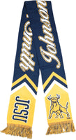 Big Boy Johnson C. Smith Golden Bulls S8 Scarf [Navy Blue]