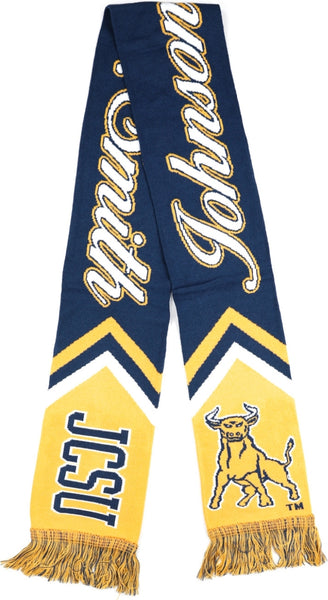 Big Boy Johnson C. Smith Golden Bulls S8 Scarf [Navy Blue]
