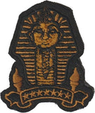 Alpha Phi Alpha Sphinx Chenille Lapel Pin [Black/Gold]