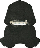 Alpha Phi Alpha Sphinx Chenille Lapel Pin [Black/Gold]