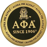 Alpha Phi Alpha Sphinx Round Pin [Gold]
